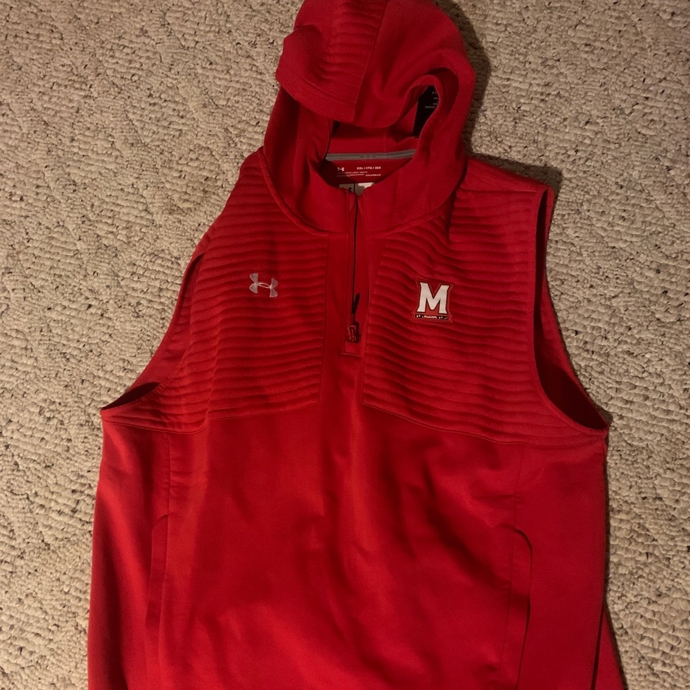 University of Maryland Under Armour VestHoodie XXL